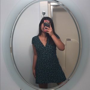 Brandy Melville Floral Wrap Dress